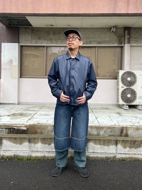 セール】フェイクレザーカーコート（その他アウター
