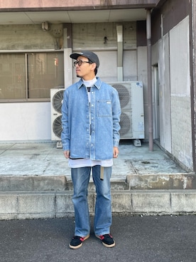 「NEPENTHES（ネペンテス）のアイテム」を使った、takayaikedaさん（メンズ・167cm）の冬コーディネート