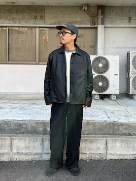 「CIAOPANIC（チャオパニック）のアイテム（その他アウター）」を使った、takayaikedaさん（メンズ・167cm）の冬コーディネート