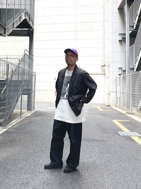 「So_lemn（ソレム）のアイテム」を使った、takayaikedaさん（メンズ・167cm）の秋コーディネート