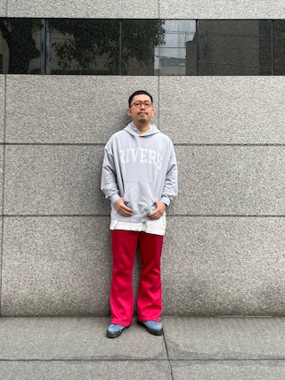 堂本剛着用 banal chic bizarre総柄パーカー