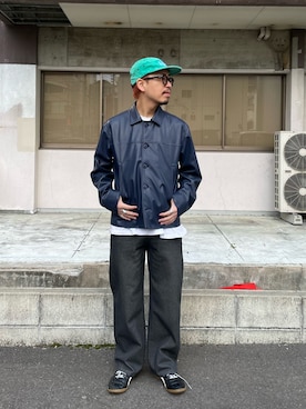 「CIAOPANIC（チャオパニック）のアイテム（その他アウター）」を使った、takayaikedaさん（メンズ・167cm）の冬コーディネート