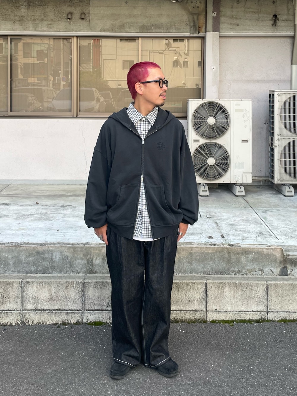 チャコット ダブルジップ パーカージャケット チャコット ダブルジップ