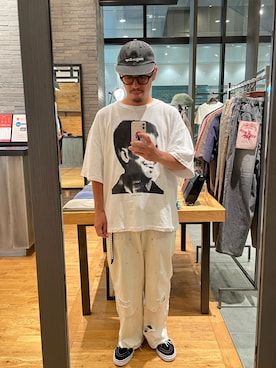 「アイテム（パンツ）」を使った、takayaikedaさん（メンズ・167cm）の夏コーディネート