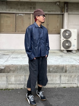 「CIAOPANIC（チャオパニック）のアイテム（その他アウター）」を使った、takayaikedaさん（メンズ・167cm）の冬コーディネート