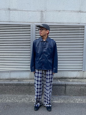 「CIAOPANIC（チャオパニック）のアイテム（その他アウター）」を使った、takayaikedaさん（メンズ・167cm）の冬コーディネート