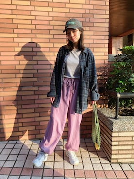 「ESPRIT（エスプリ）のアイテム」を使った、umekoさん（レディース・156cm）の春コーディネート