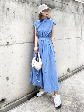 「アイテム（その他）」を使った、KASUMIさん（レディース・161cm）の春コーディネート