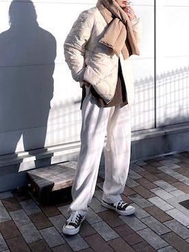 KASUMIさん（レディース・161cm）の冬コーディネート