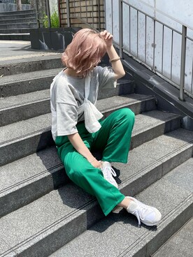 KASUMIさん(レディース・161cm)の夏コーディネート