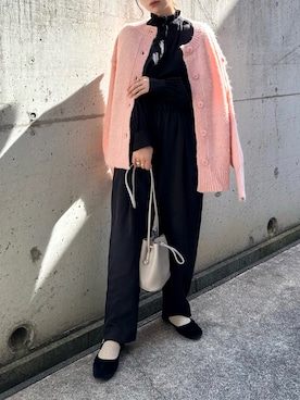 「INTER FACTORY（インターファクトリー）のアイテム（シャツ/ブラウス）」を使った、KASUMIさん（レディース・161cm）の秋コーディネート