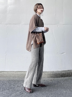 KASUMIさん（レディース・161cm）の秋コーディネート