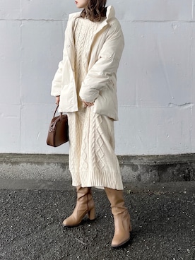 「LIAN」｜KASUMIさん（レディース・161cm）の秋コーディネート