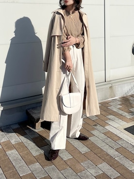 KASUMIさん（レディース・161cm）の春コーディネート