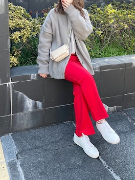 「notch.」｜「アイテム（その他）」を使った、KASUMIさん（レディース・161cm）の春コーディネート