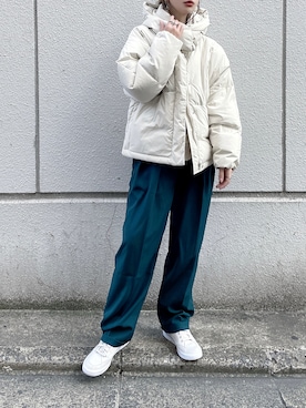 KASUMIさん（レディース・161cm）の冬コーディネート