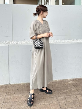 KASUMIさん（レディース・161cm）の夏コーディネート