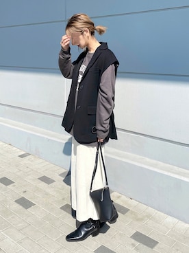 「アントマリーズ」｜KASUMIさん（レディース・161cm）の秋コーディネート