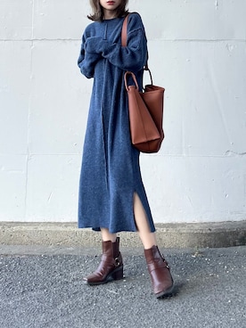 KASUMIさん（レディース・161cm）の秋コーディネート