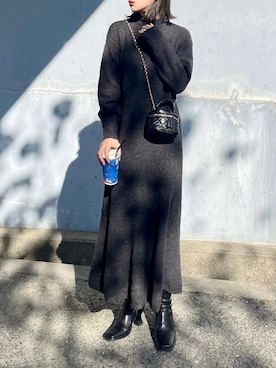 「EVOL by Cream（イーボルバイクリーム）のアイテム」を使った、KASUMIさん（レディース・161cm）の秋コーディネート