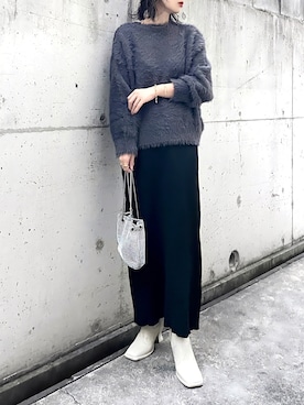 「EVOL by Cream（イーボルバイクリーム）のアイテム」を使った、KASUMIさん（レディース・161cm）の秋コーディネート