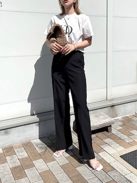 「リエディ」｜「アイテム（その他）」を使った、KASUMIさん（レディース・161cm）の春コーディネート