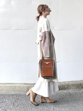 KASUMIさん（レディース・161cm）の冬コーディネート