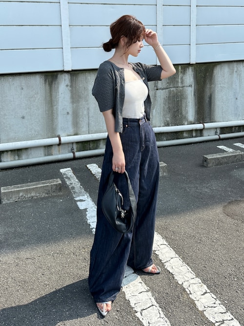 TUCK DENIM（デニムパンツ）｜marjour（マージュール）の
