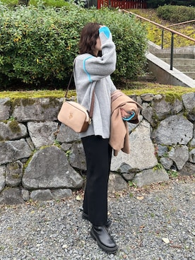 KASUMIさん（レディース・161cm）の冬コーディネート