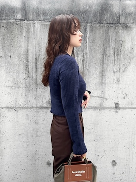 「アイテム（その他）」を使った、KASUMIさん（レディース・161cm）の秋コーディネート