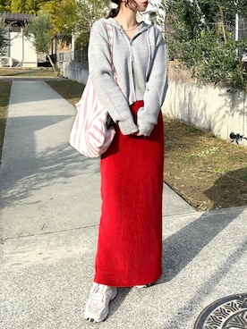 KASUMIさん（レディース・161cm）の冬コーディネート