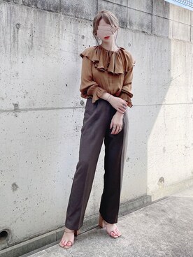 「BOEMY（ボエミー）のアイテム」を使った、KASUMIさん（レディース・161cm）の夏コーディネート