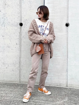 KASUMIさん（レディース・161cm）の冬コーディネート