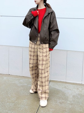 KASUMIさん(レディース・161cm)の秋コーディネート