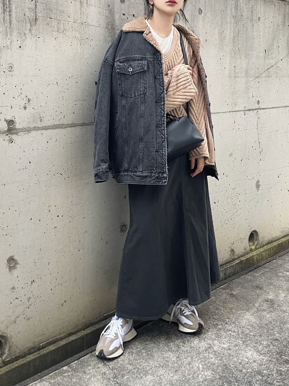 スピック&スパン 5 1/2 20AW 3RDラインボアデニムジャケット