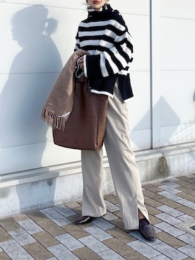 KASUMIさん（レディース・161cm）の秋コーディネート