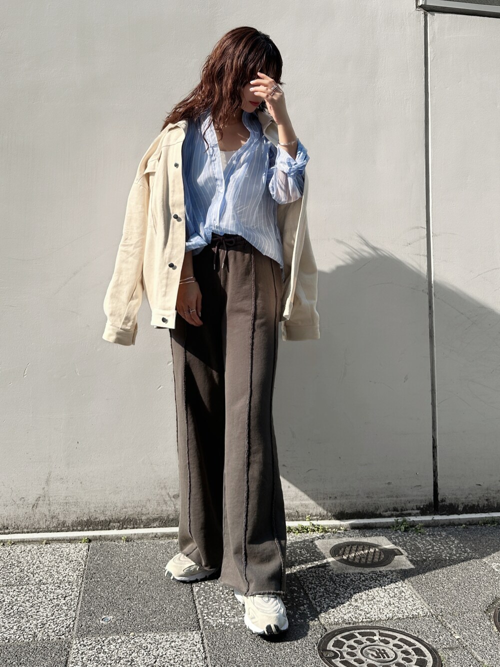 Amiur（エミレ）の「over size tuck design denim jacket
