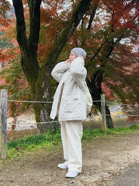 「アイテム（ジャケット/アウター）」を使った、ɴɪᴄᴏ.ᴀʏᴀさん（レディース・150cm・10代）の秋コーディネート