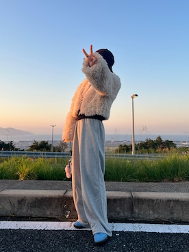 「アイテム（ブルゾン）」を使った、ɴɪᴄᴏ.ᴀʏᴀさん（レディース・150cm）の秋コーディネート