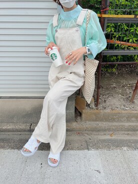 ɴɪᴄᴏ.ᴀʏᴀさん（レディース・149cm）の春コーディネート