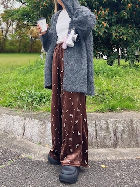 「アイテム（ブーツ）」を使った、ɴɪᴄᴏ.ᴀʏᴀさん（レディース・150cm・10代）の秋コーディネート