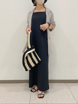 「ナローサンダル」｜ɴɪᴄᴏ.ᴀʏᴀさん（レディース・149cm）の夏コーディネート
