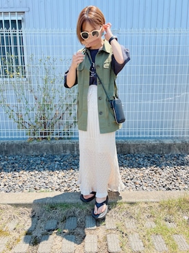 ɴɪᴄᴏ.ᴀʏᴀさん（レディース・149cm）の春コーディネート