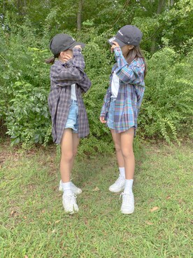 ɴɪᴄᴏ.ᴀʏᴀさん(キッズ・135cm)の秋コーディネート