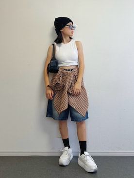 「アイテム（パンツ）」を使った、ɴɪᴄᴏ.ᴀʏᴀさん（キッズ・149cm・10代）の秋コーディネート