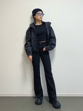 「アイテム（パンツ）」を使った、ɴɪᴄᴏ.ᴀʏᴀさん（キッズ・150cm）の秋コーディネート