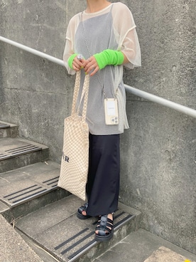 ɴɪᴄᴏ.ᴀʏᴀさん（レディース・149cm）の夏コーディネート