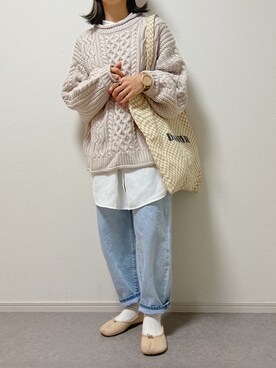 ɴɪᴄᴏ.ᴀʏᴀさん(レディース・149cm)の冬コーディネート