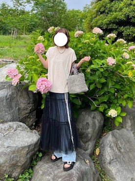 minmin08_さん(レディース・158cm)の夏コーディネート