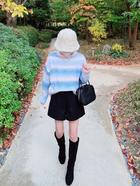 minmin08_さん（レディース・158cm）の秋コーディネート